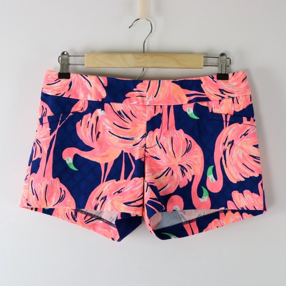 Lilly Pulitzer Pants - Lilly Pulitzer Gimme Some Leg Flamingo Ellie Short